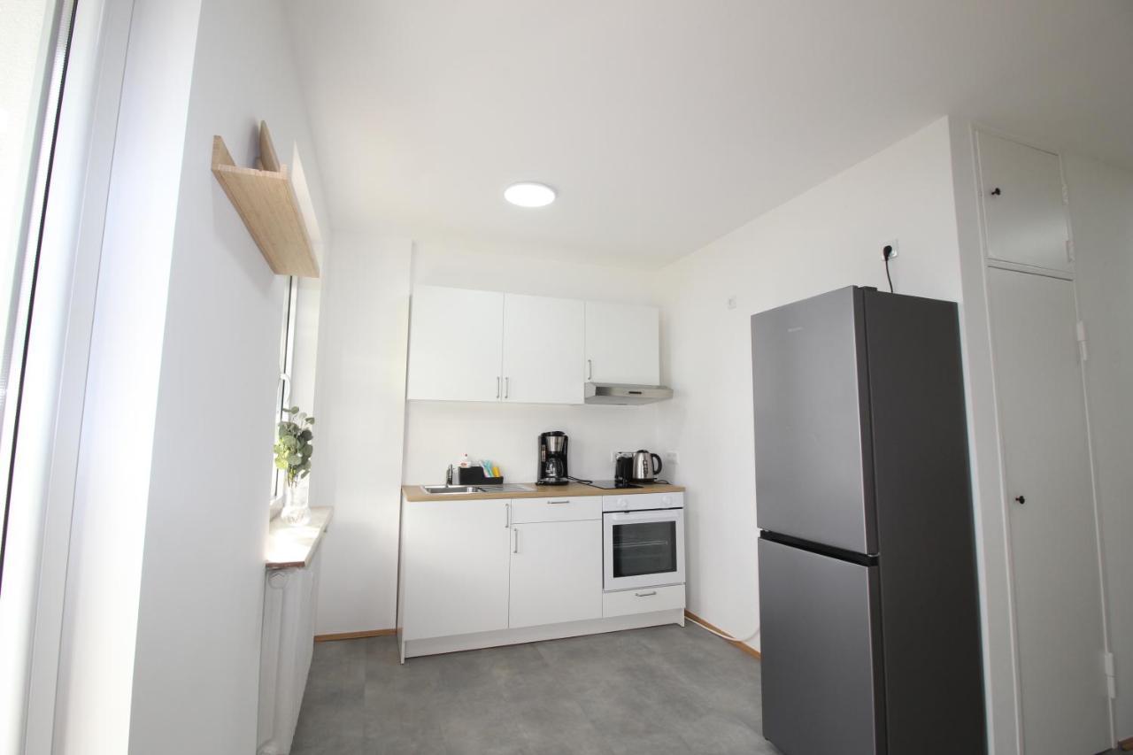Apartmenthaus Kitzingen - Grosszuegige Wohnungen Fuer Je 6 Personen Mit Balkon エクステリア 写真